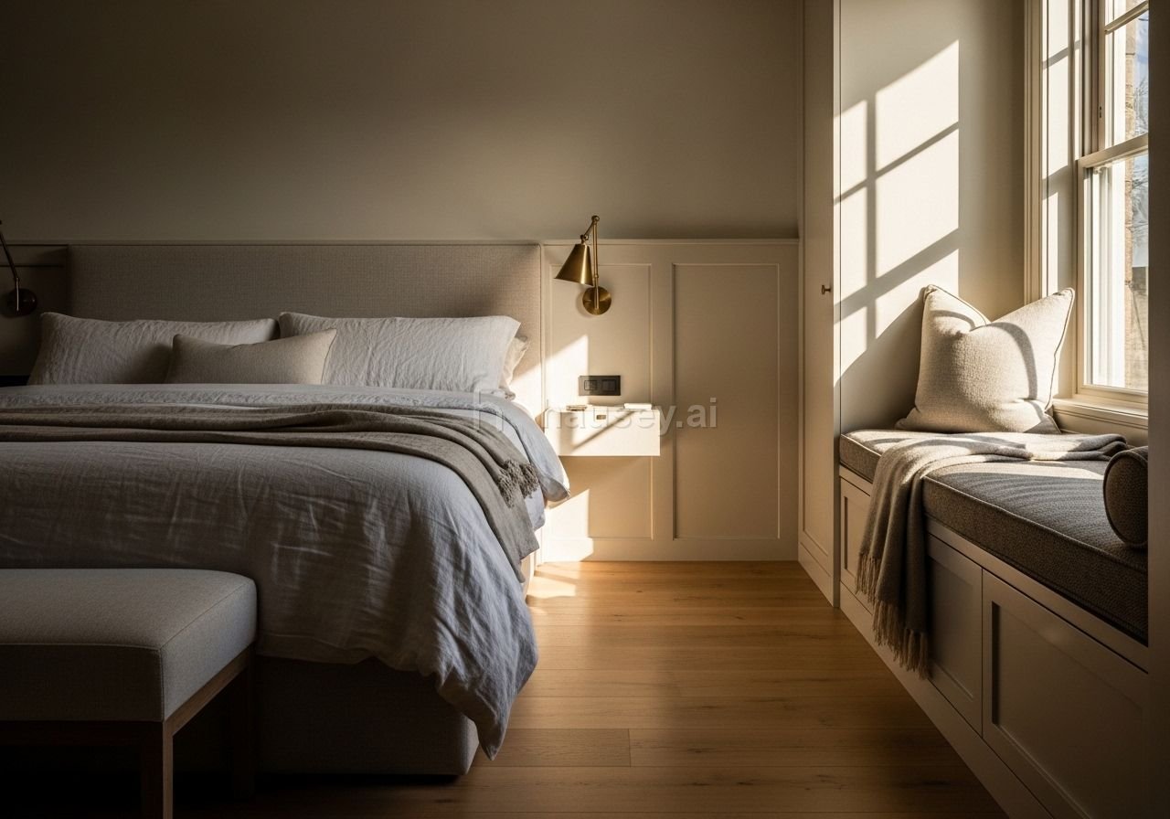 Primary suite millwork