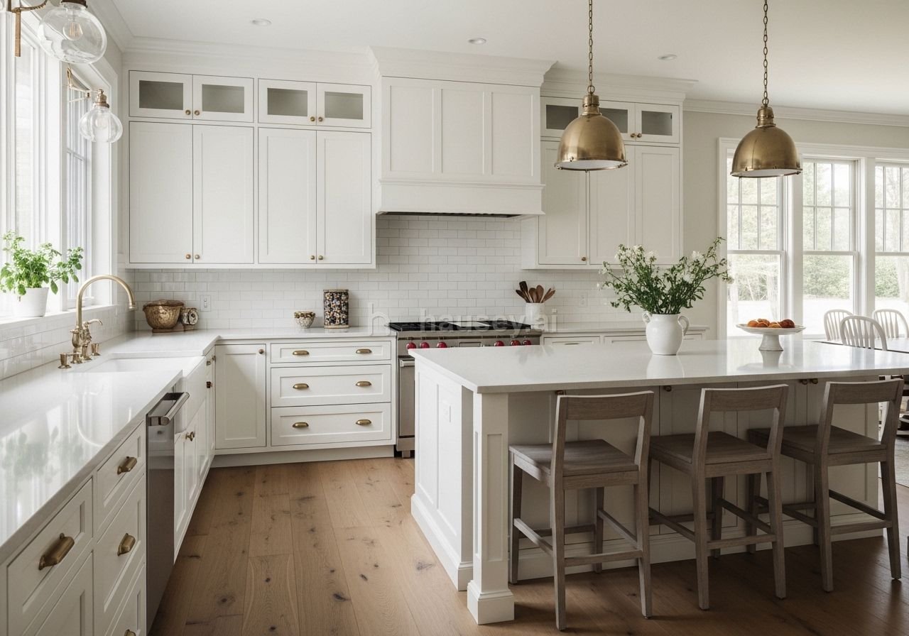 Modern farmhouse kitchen