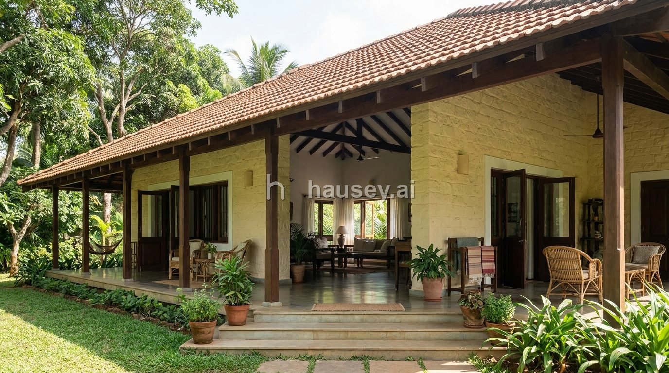 Bengal Bungalow design style — both