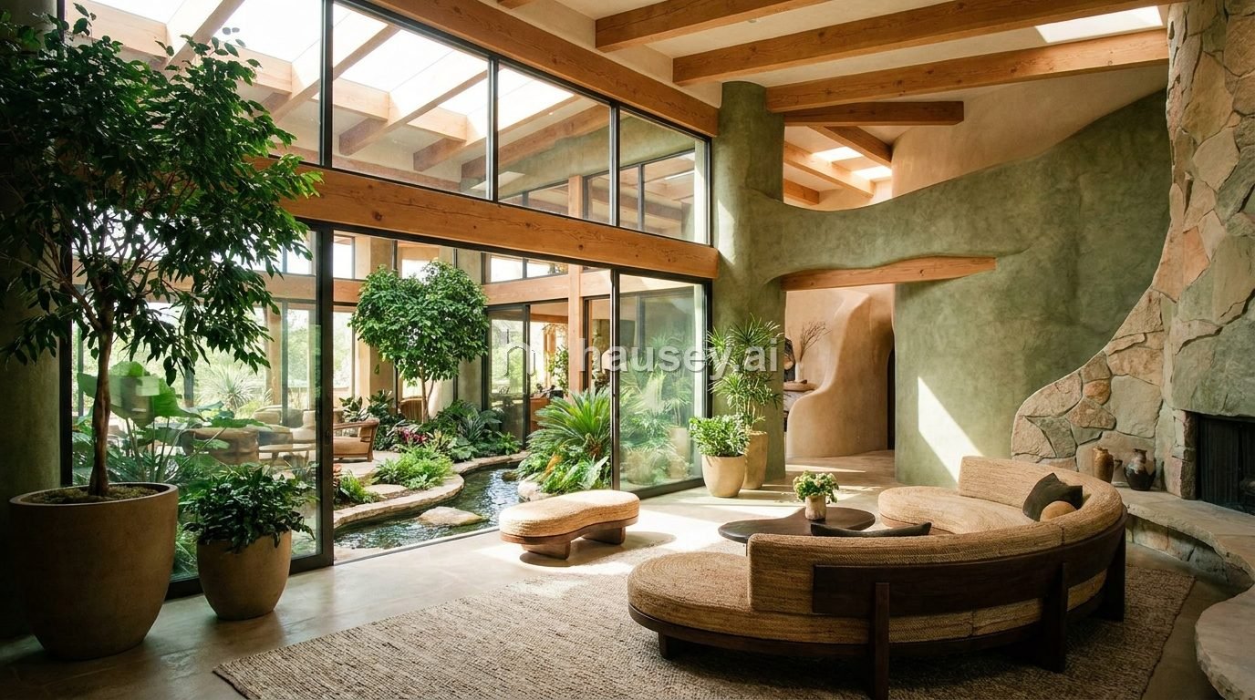 Biophilic design style — both