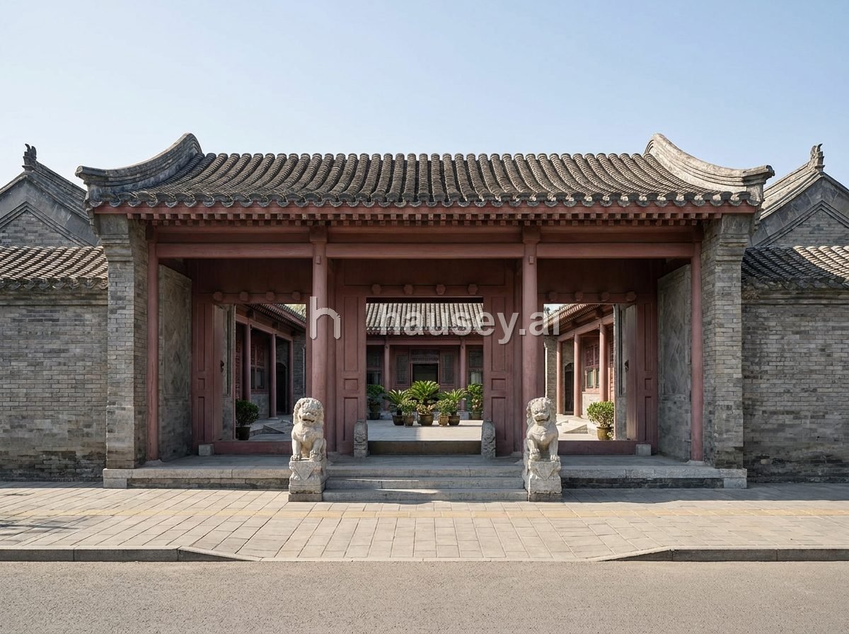 Chinese Courtyard / Siheyuan · example 1