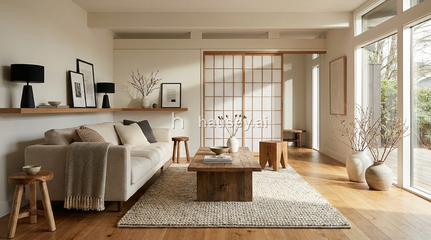 Japandi design style